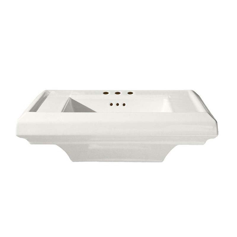 American Standard 0790.008.020 Town Square Pedestal Sink Basin in White