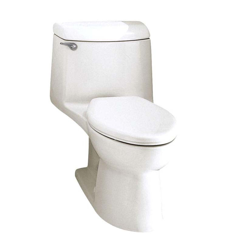 American Standard 2004.014.020 Champion 4 1-piece 1.6 GPF Elongated Toilet in White. No Seat