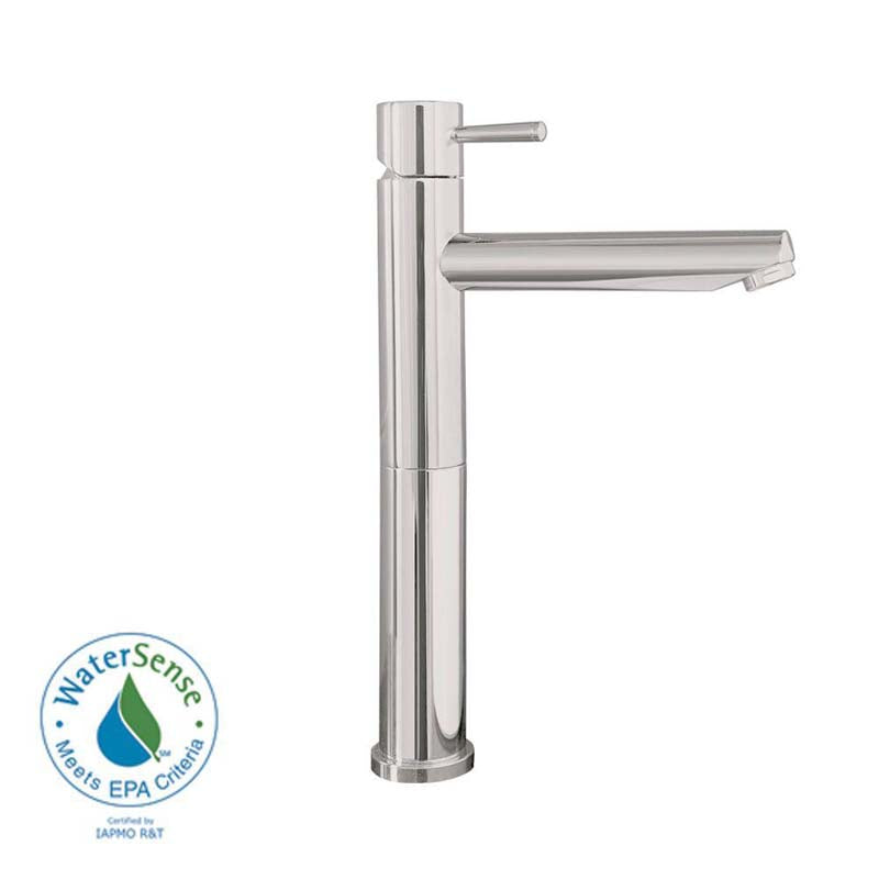 American Standard 2064.151.295 Serin Single Hole 1-Handle High-Arc Bathroom Vessel Faucet in Satin Nickel