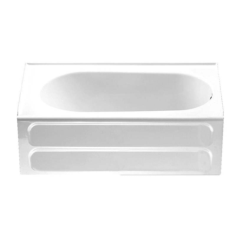 American Standard 2083.102.020 Standard Collection 5 ft. Bathtub with Right-Hand Drain in White