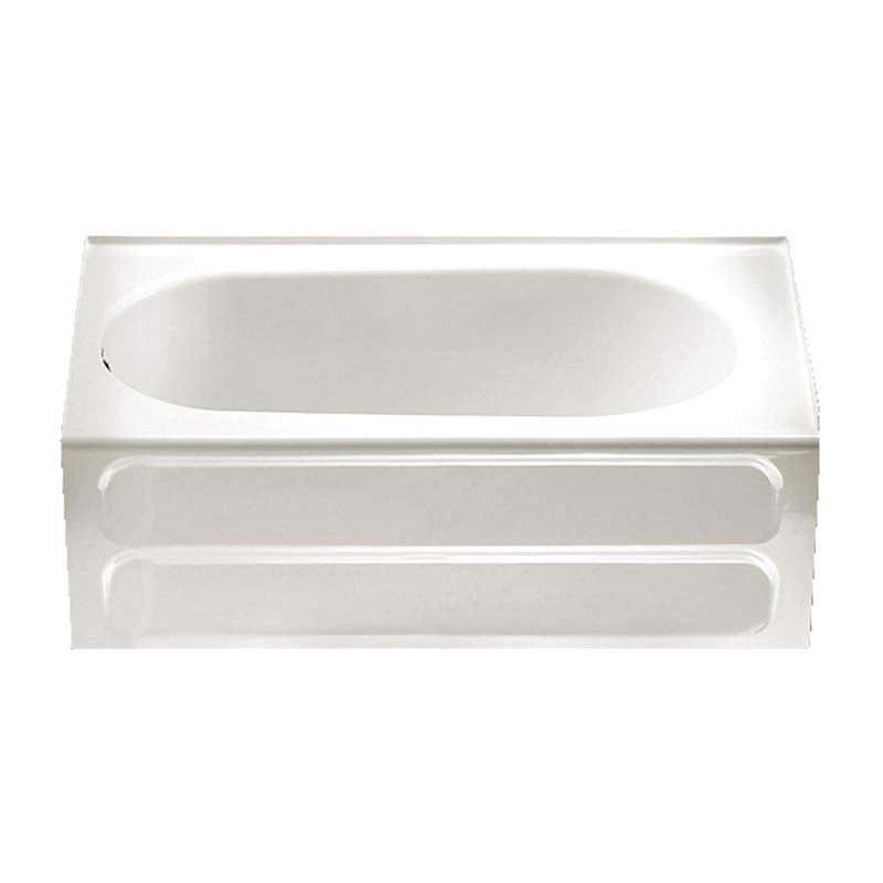 American Standard 2083.202.020 Standard Collection 5 ft. Left Drain Bathtub in White
