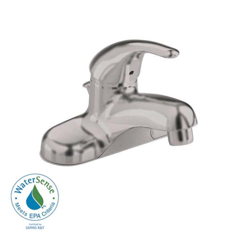 American Standard 2175.502.295 Colony Soft Single-Handle Low-Arc Bathroom Faucet in Satin Nickel 
