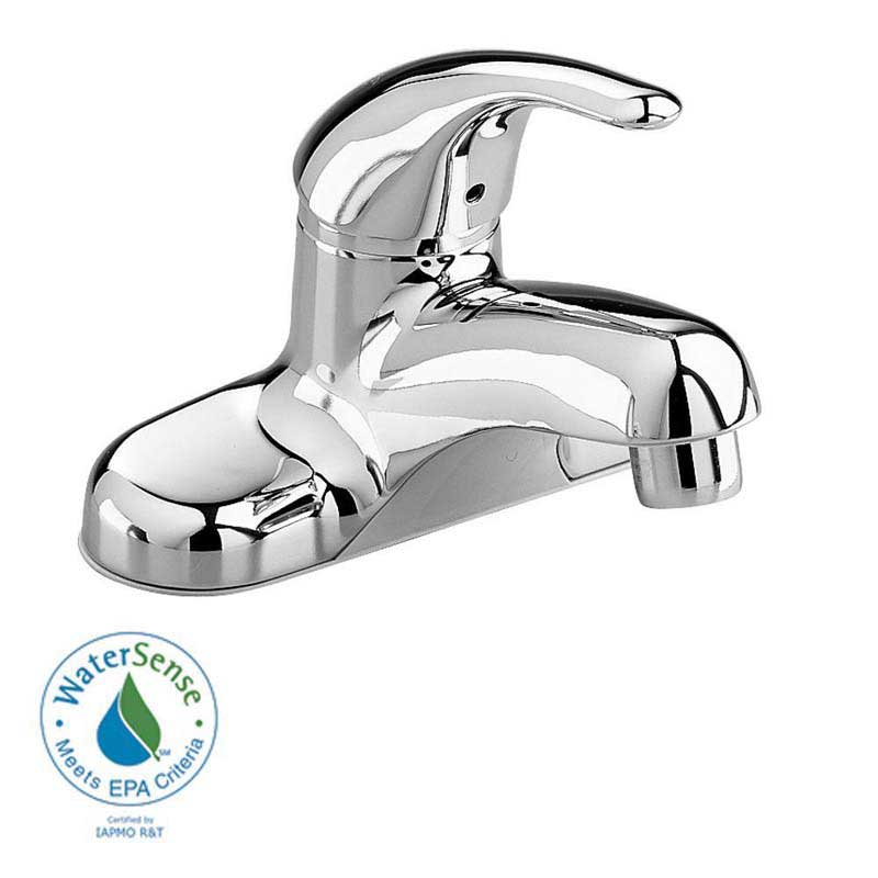 American Standard 2175.504.002 Colony Soft Single-Handle Low-Arc Bathroom Faucet in Polished Chrome