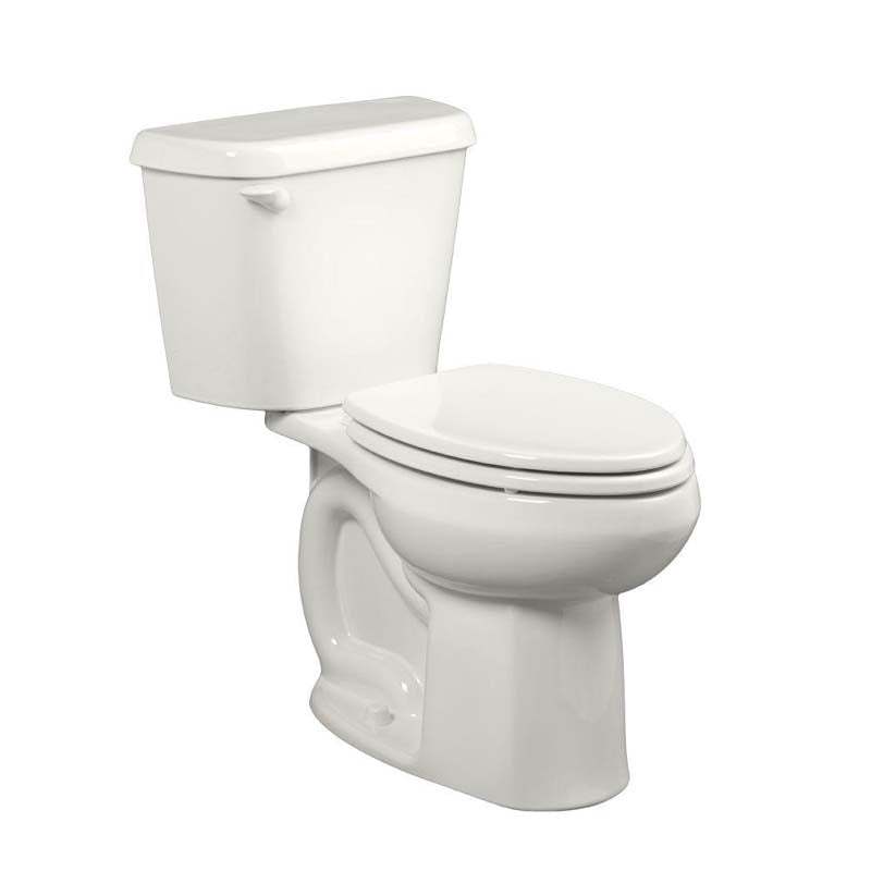 American Standard 221AA004.020 Colony 2-piece 1.6 GPF Right Height Elongated Toilet in White
