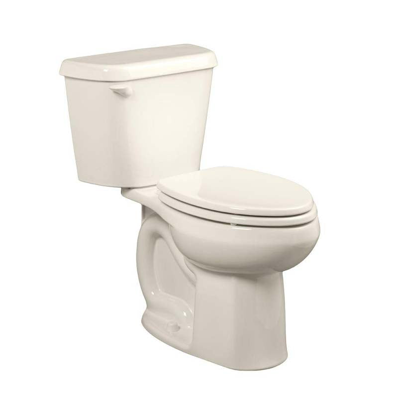 American Standard 221AA104.222 Colony 2-piece 1.28 GPF Right Height Elongated Toilet in Linen