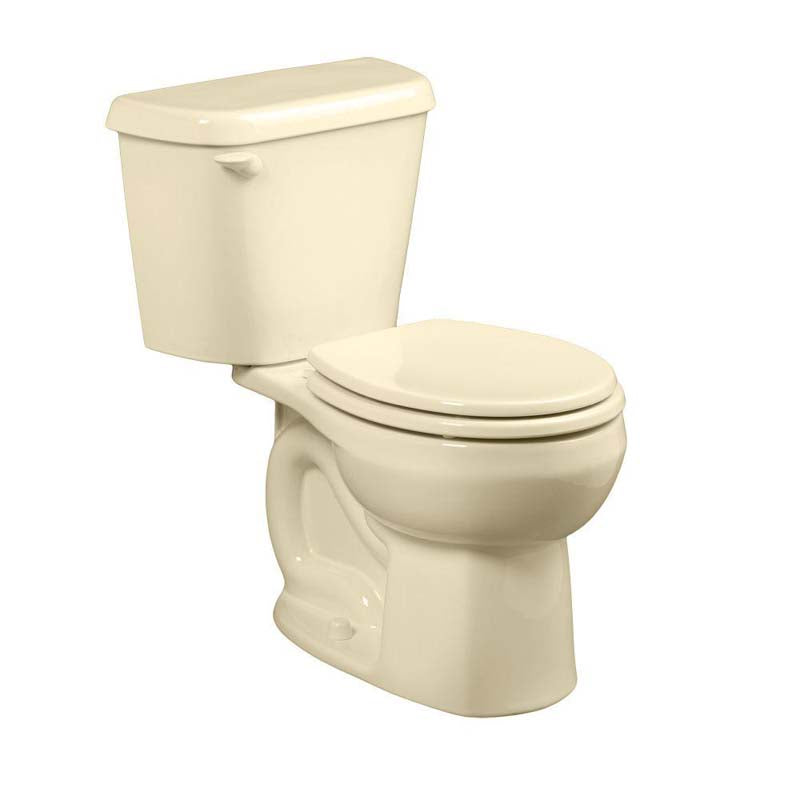 American Standard 221DA104.021 Colony 2-piece 1.28 GPF Round Toilet in Bone
