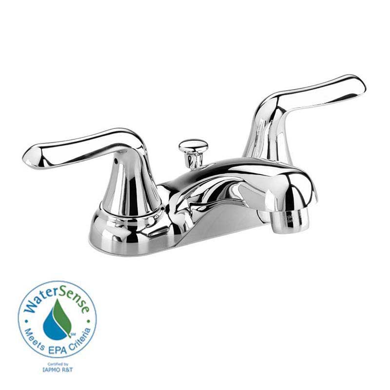 American Standard 2275.509.002 Colony Soft 4" 2-Handle Low-Arc Bathroom Faucet in Polished Chrome