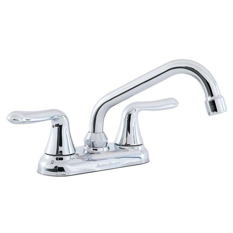 American Standard 2475.550.002 Colony Soft 4" 2-Handle Low-Arc Laundry Faucet in Polished Chrome