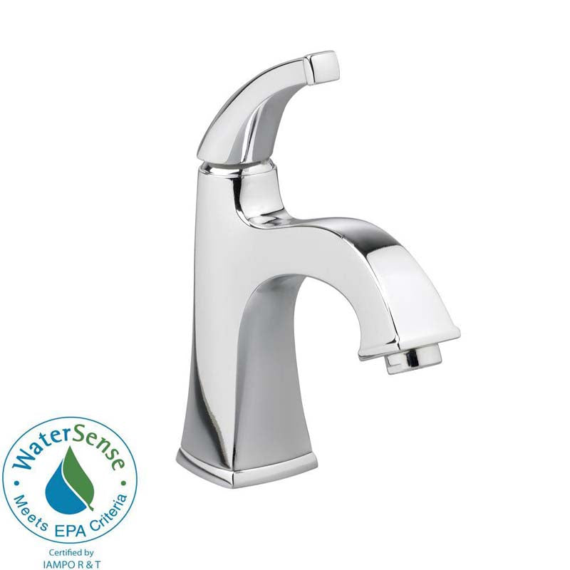American Standard 2555.101.002 Town Square Monoblock Single Hole 1-Handle Mid Arc Bathroom Faucet in Polished Chrome