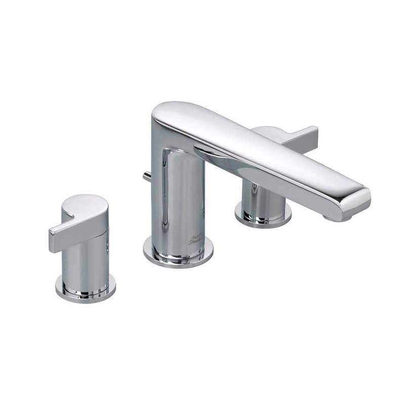 American Standard 2590.900.002 Studio 2-Handle Deck-Mount Roman Tub Faucet Less Personal Shower in Polished Chrome