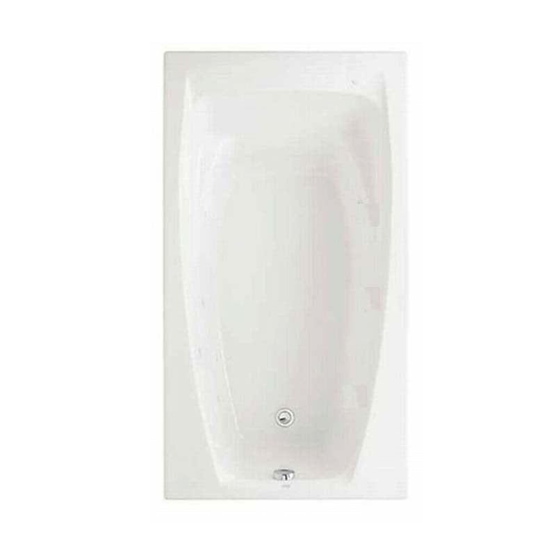 American Standard 2675.002.020 Colony 5 ft. Acrylic Reversible Drain Bathtub with Reversible Drain in White