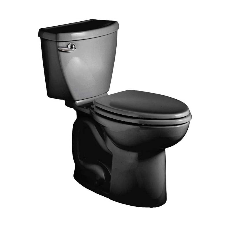 American Standard 270AA001.178 Cadet 3 Powerwash Right Height 2-piece 1.6 GPF Elongated Toilet in Black