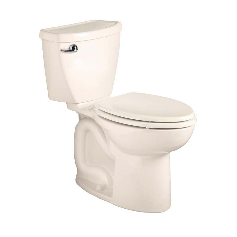 American Standard 270AB001.222 Cadet 3 Powerwash Right Height 10" Rough 2-piece 1.6 GPF Elongated Toilet in Linen