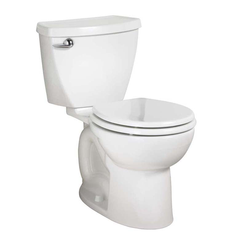 American Standard 270BA001.020 Cadet 3 Powerwash Right Height 2-Piece 1.6 GPF Round Toilet in White