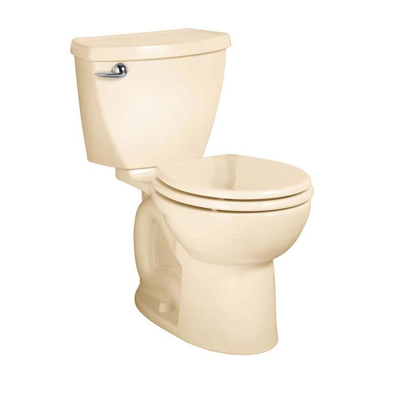 American Standard 270DA001.021 Cadet 3 Powerwash 2-piece 1.6 GPF Round Toilet in Bone