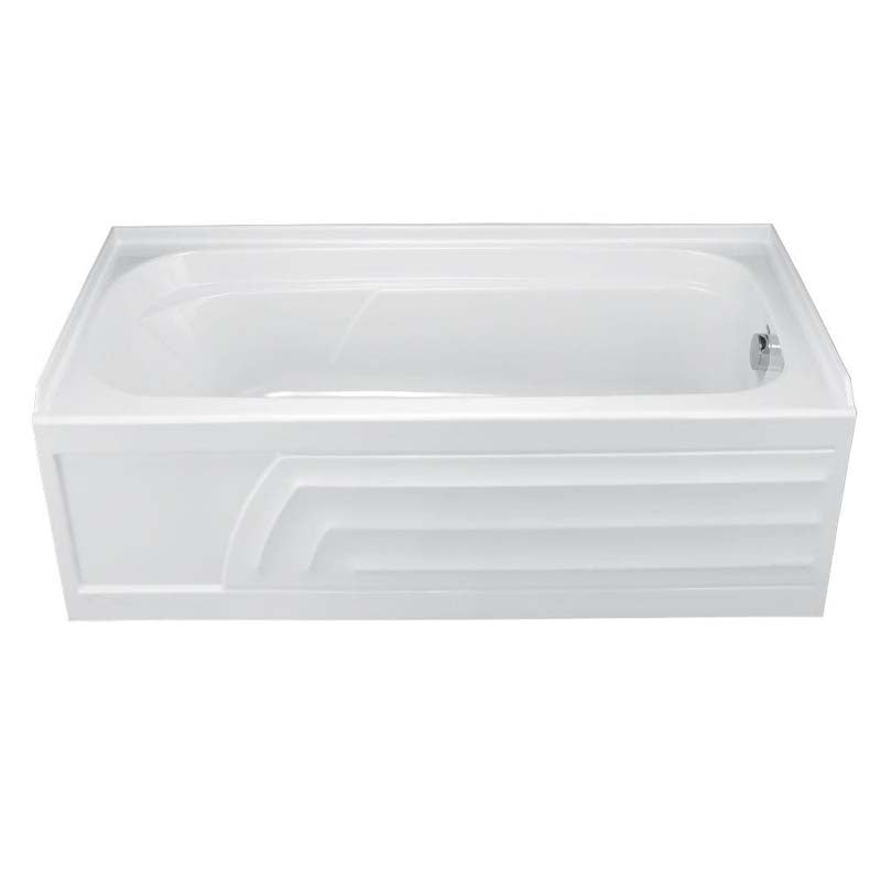 American Standard 2740.102.020 Colony 5 ft. Acrylic Bathtub with Right-Hand Drain in White