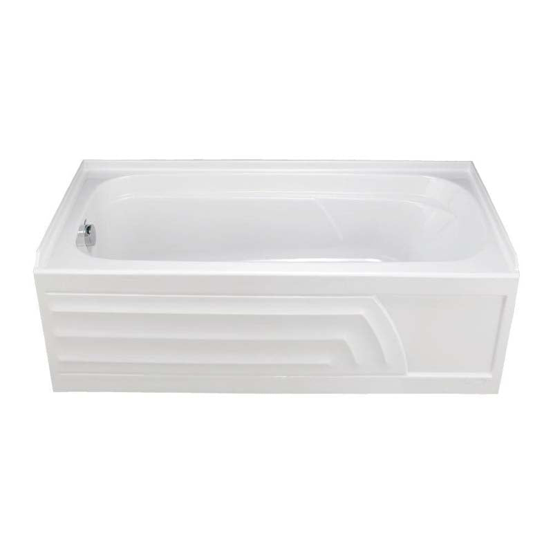 American Standard 2740.202.020 Colony 5 ft. Acrylic Left Hand Drain Bathtub in White