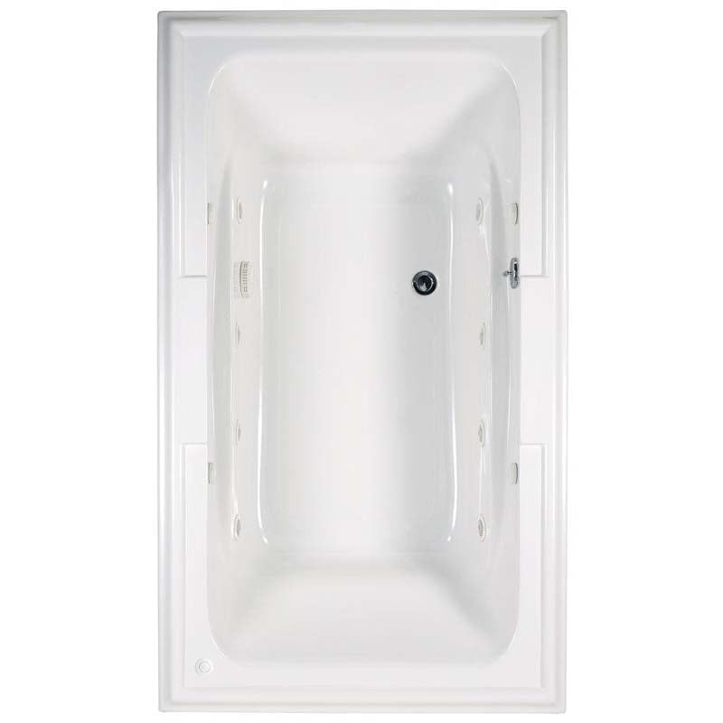 American Standard 2742.048WC.011 Town Square EcoSilent 6 ft. Whirlpool Tub in Arctic