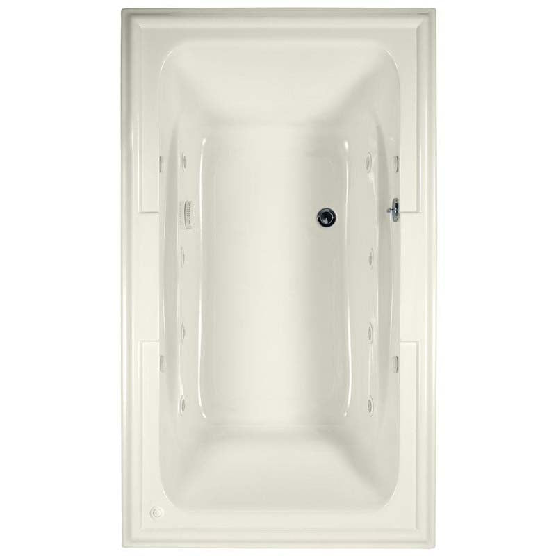 American Standard 2742.048WC.222 Town Square EcoSilent 6 ft. Whirlpool Tub in Linen