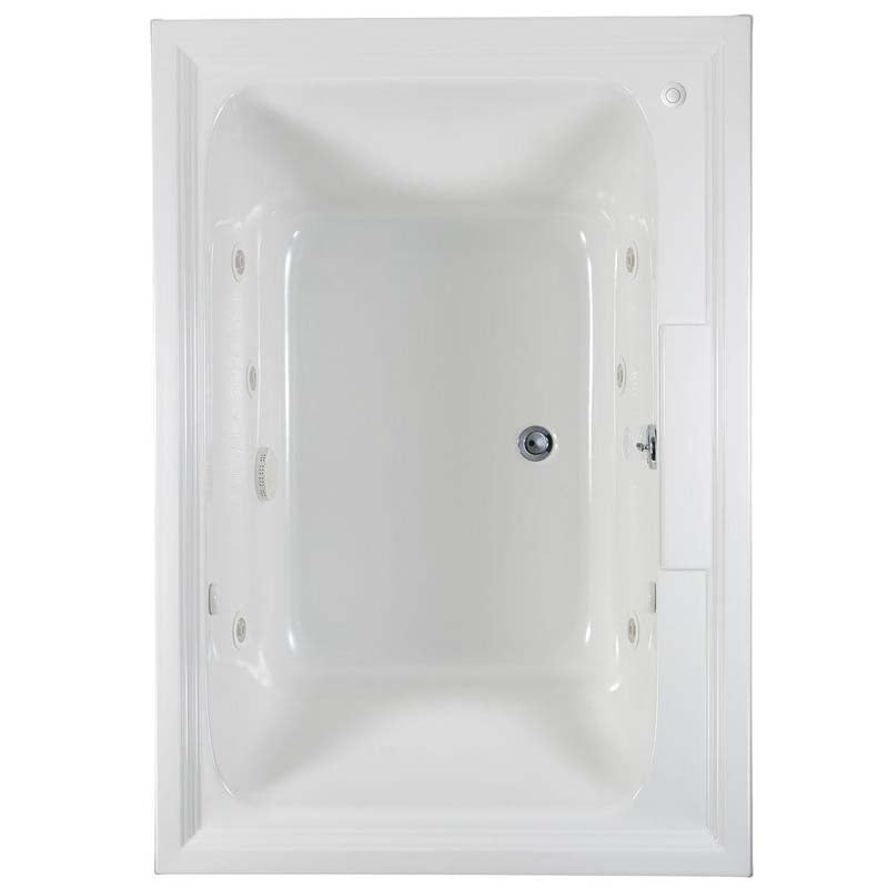 American Standard 2748.048WC.020 Town Square EcoSilent 5 ft. Whirlpool Tub in White