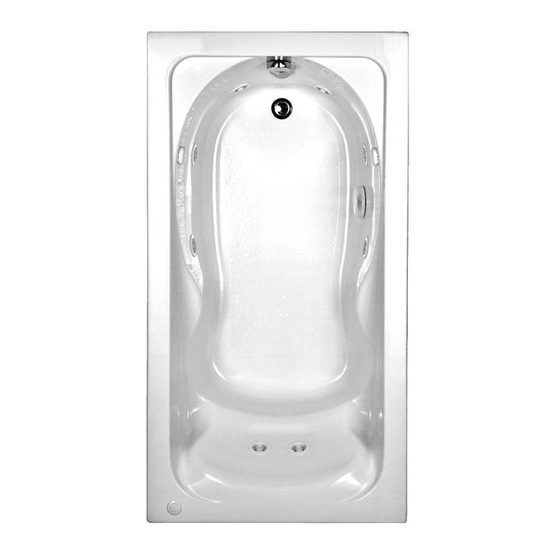 American Standard 2770.018WC.020 Cadet EverClean 5 ft. Whirlpool Tub with Reversible Drain in White