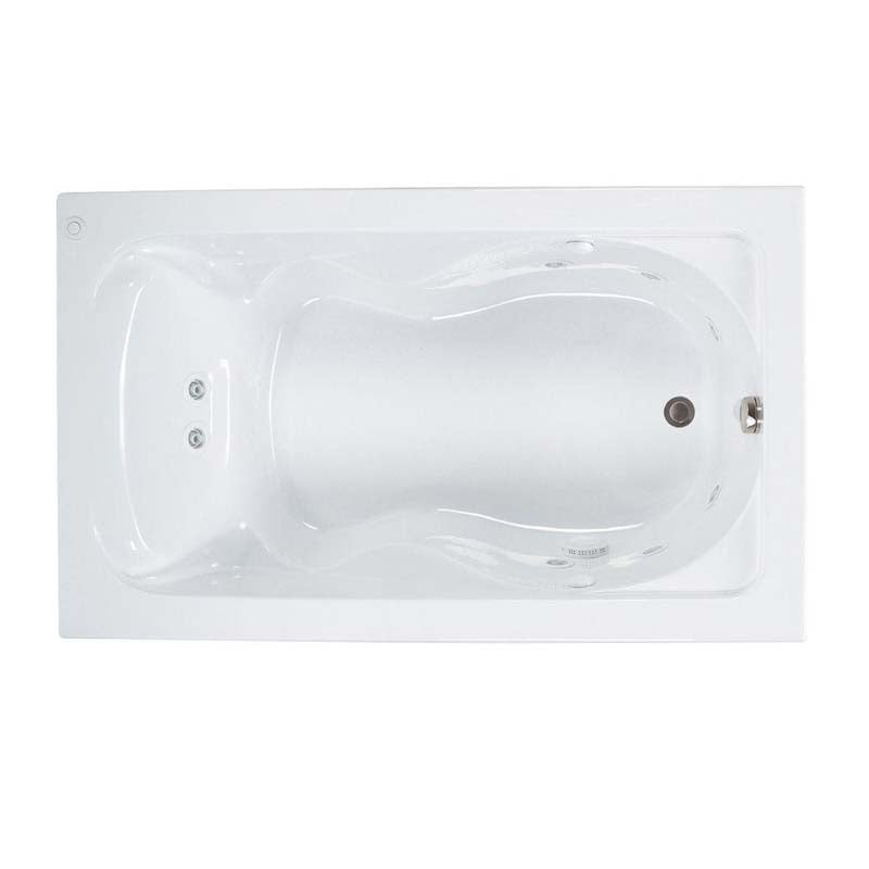 American Standard 2771.018W.020 Cadet 5 ft. Whirlpool Tub with Reversible Drain in White