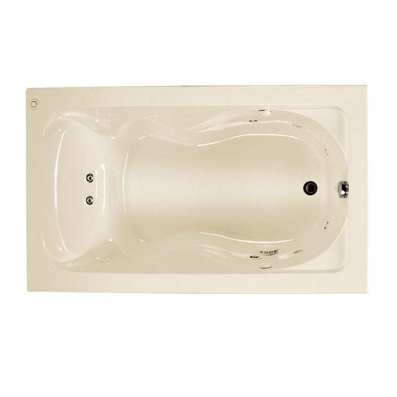 American Standard 2771.018WC.222 Cadet 5 ft. EverClean Whirlpool Tub with Reversible Drain in Linen