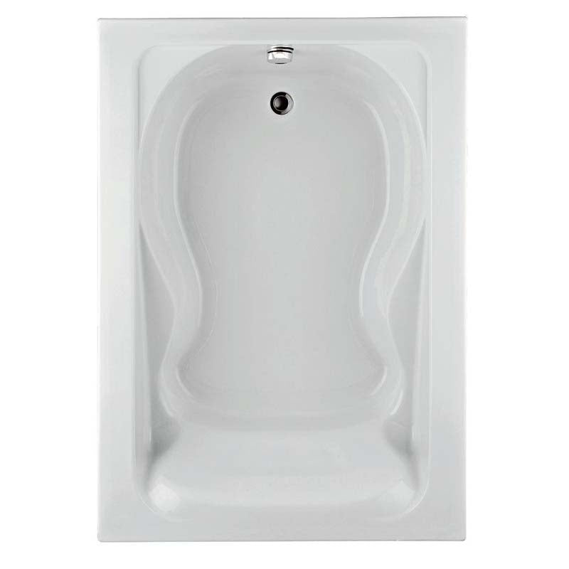 American Standard 2774.002.020 Cadet 6 ft. Acrylic Bathtub with Reversible Drain in White