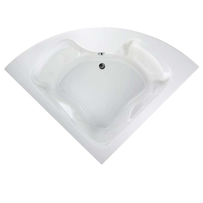 American Standard 2775.002.020 Cadet 5 ft. Acrylic Bathtub with Reversible Drain in White