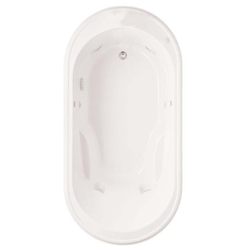 American Standard 2806.048WC.011 Heritage Oval EcoSilent 6 ft. Whirlpool Tub in Arctic