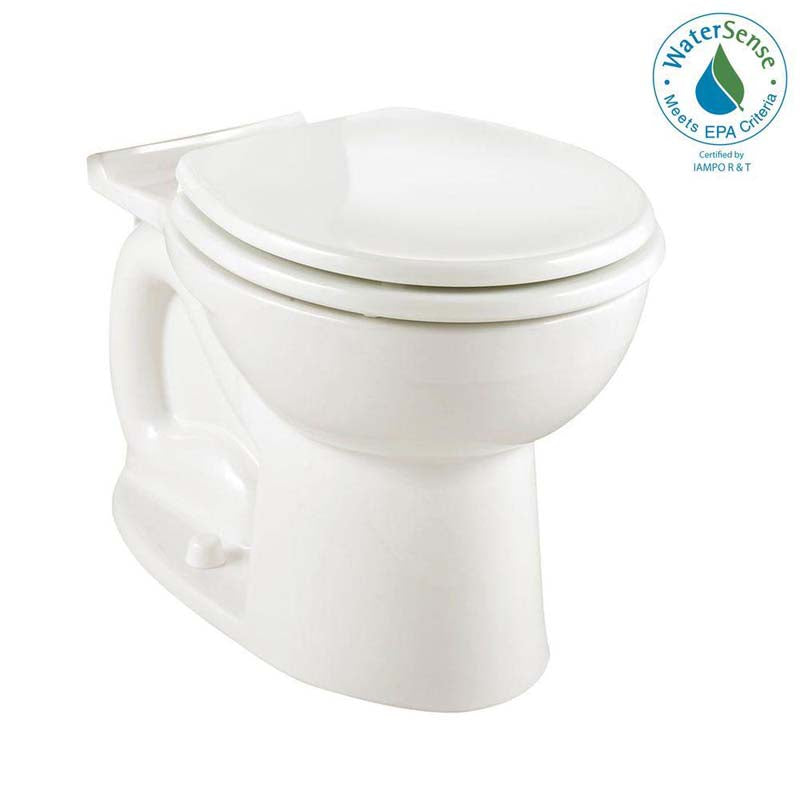 American Standard 3014.001.020 Cadet 3 Universal 1.28 GPF Elongated Toilet Bowl Only in White