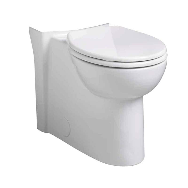 American Standard 3053.000.020 Cadet 3 FloWise Concealed Trapway Right Height 1.28 GPF Round Toilet Bowl Only in White