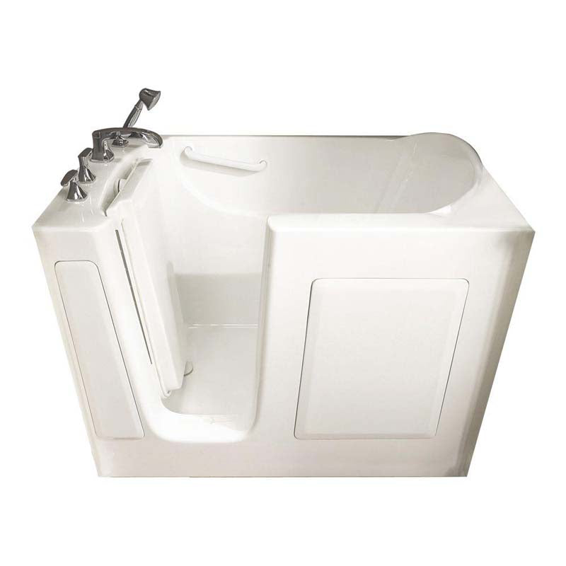 American Standard 3151.201.SLW Left-Hand Drain Walk-In Bathtub in White