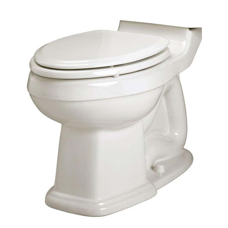 American Standard 3177.016.020 Portsmouth Champion Right Height Elongated Toilet Bowl Only Less Seat in White