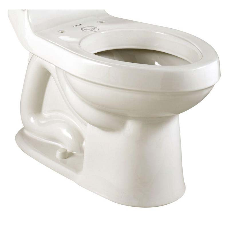 American Standard 3225.016.020 Champion 4 Right Height Elongated Toilet Bowl Only Less Seat in White