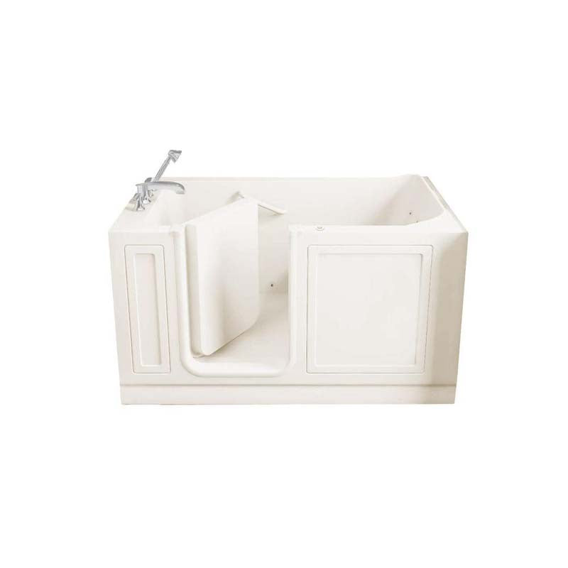American Standard 3260.210.WLL 5 ft. Walk-In Whirlpool and Air Bath Tub in Linen