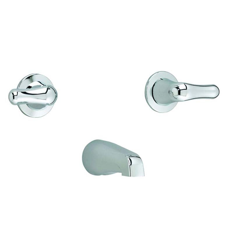 American Standard 3275.505.002 Colony Soft 2-Handle Wall-Mount Tub Filler in Polished Chrome