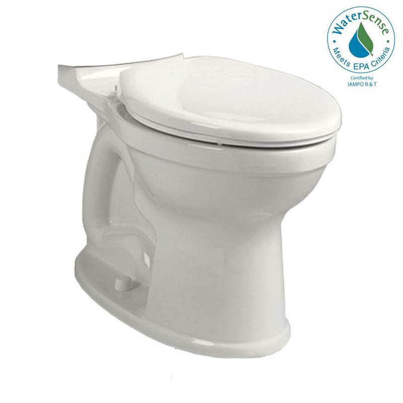 American Standard 3395A.001.020 Champion 4 Right Height Elongated Toilet Bowl Only in White