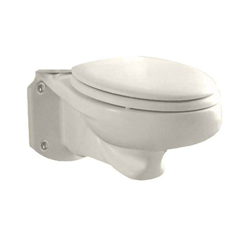 American Standard 3402.016.222 Glenwall Elongated Pressure Assist Toilet Bowl Only in Linen