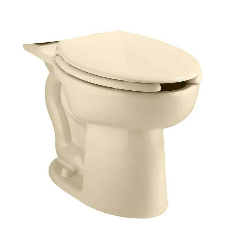 American Standard 3483.001.021 Cadet Right Height Elongated Pressure Assisted Toilet Bowl Only in Bone