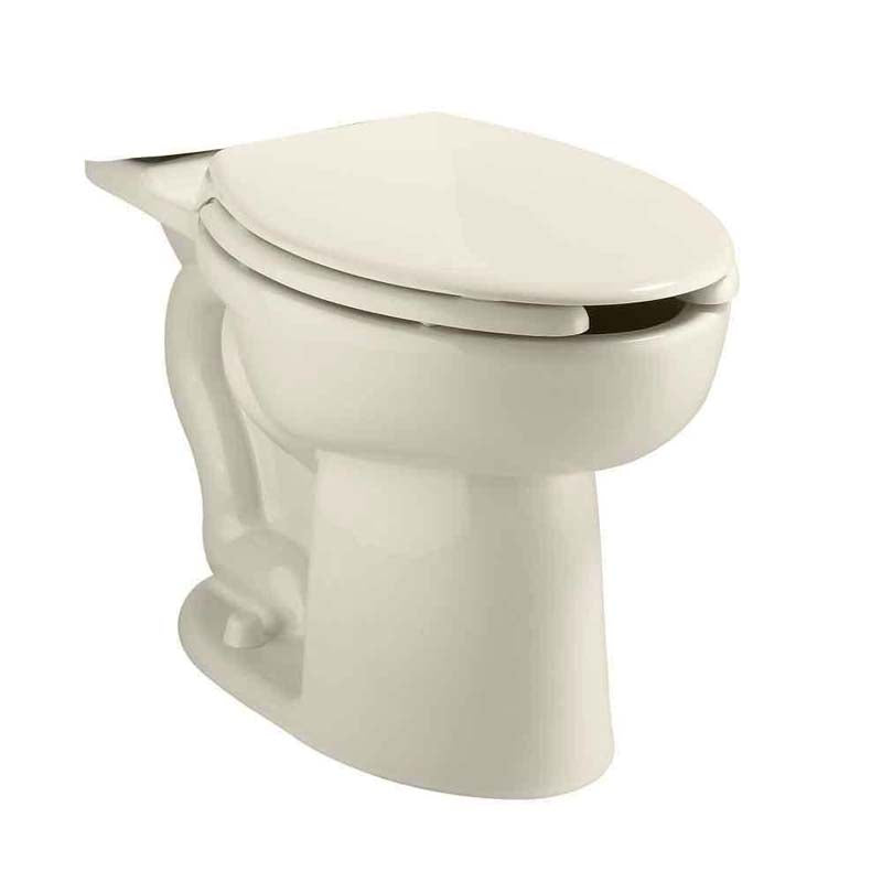 American Standard 3483.001.222 Cadet Pressure-Assisted Right Height Elongated Toilet Bowl Only in Linen