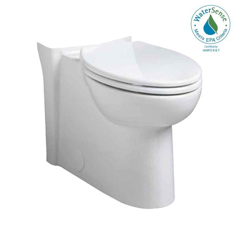 American Standard 3703.001.020 Yorkville Right Height Elongated Pressure-Assisted Toilet Bowl Only in White