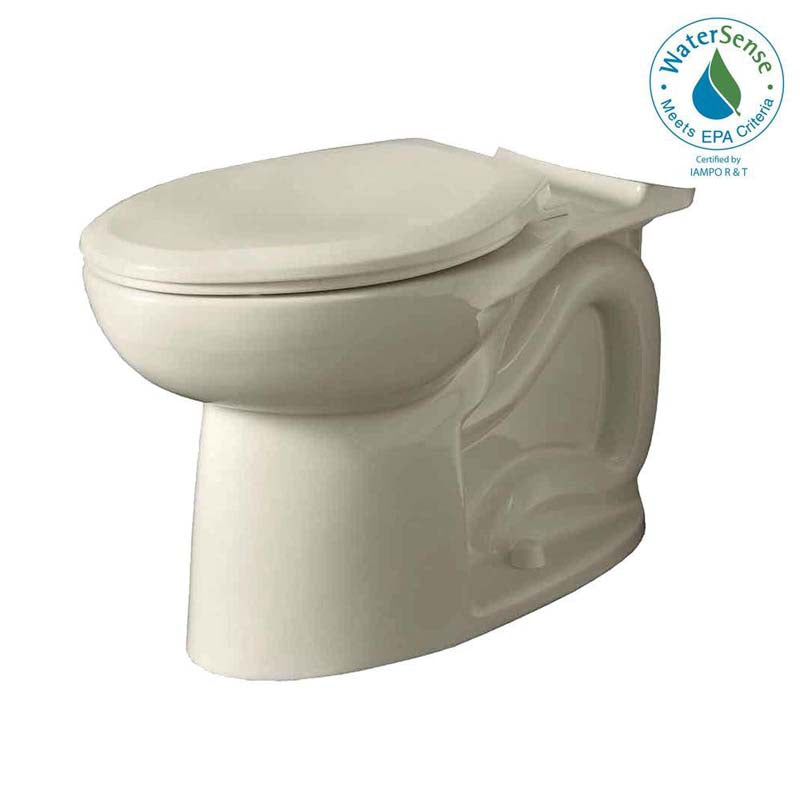 American Standard 3717A.001.222 Cadet 3 FloWise Right Height Elongated Toilet Bowl Only in Linen