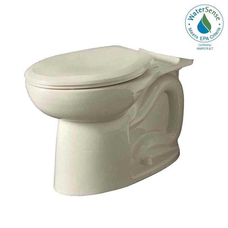 American Standard 3717C.001.222 Cadet 3 FloWise Elongated Toilet Bowl Only in Linen