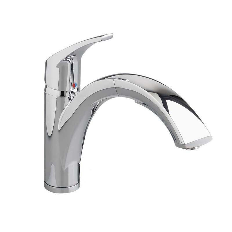 American Standard 4101.100.002 Arch Single-Handle Pull-Out Sprayer Kitchen Faucet in Polished Chrome