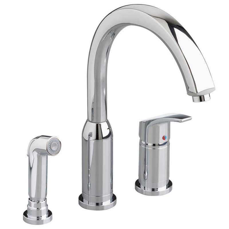 American Standard 4101.301.002 Arch Single-Handle Side Sprayer Kitchen Faucet in Polished Chrome