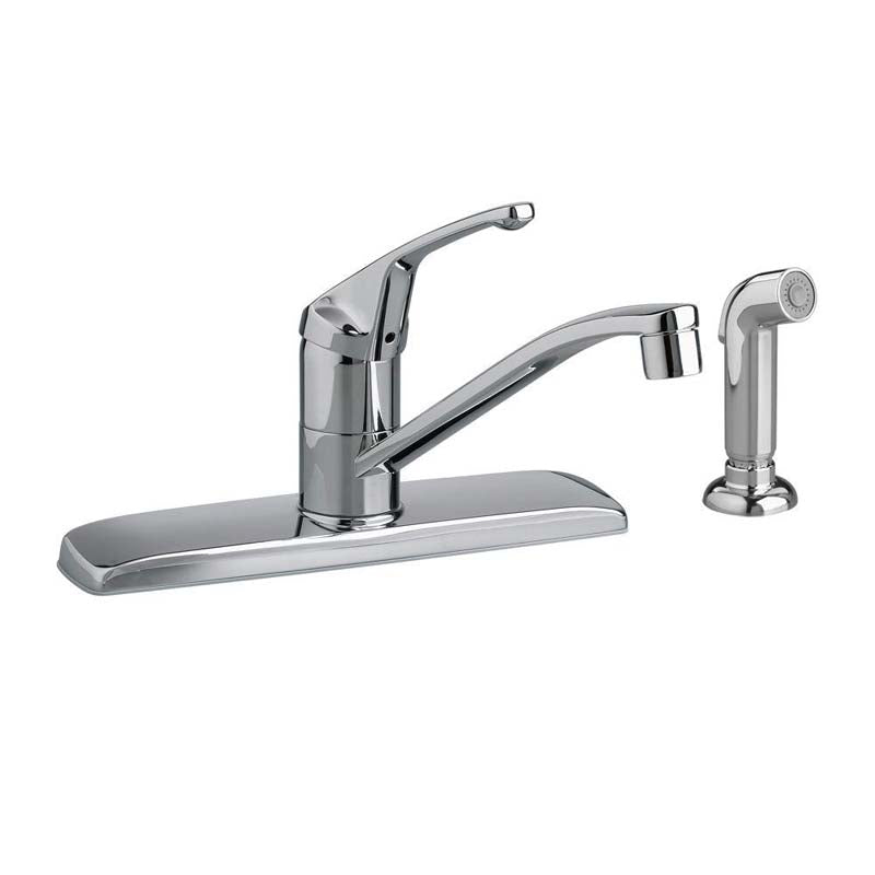 American Standard 4175.201.002 Colony Single-Handle Side Sprayer Kitchen Faucet in Polished Chrome