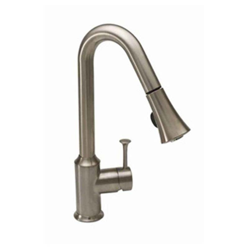 American Standard 4332.300.075 Pekoe Single-Handle Pull-Down Sprayer Kitchen Faucet in Stainless Steel