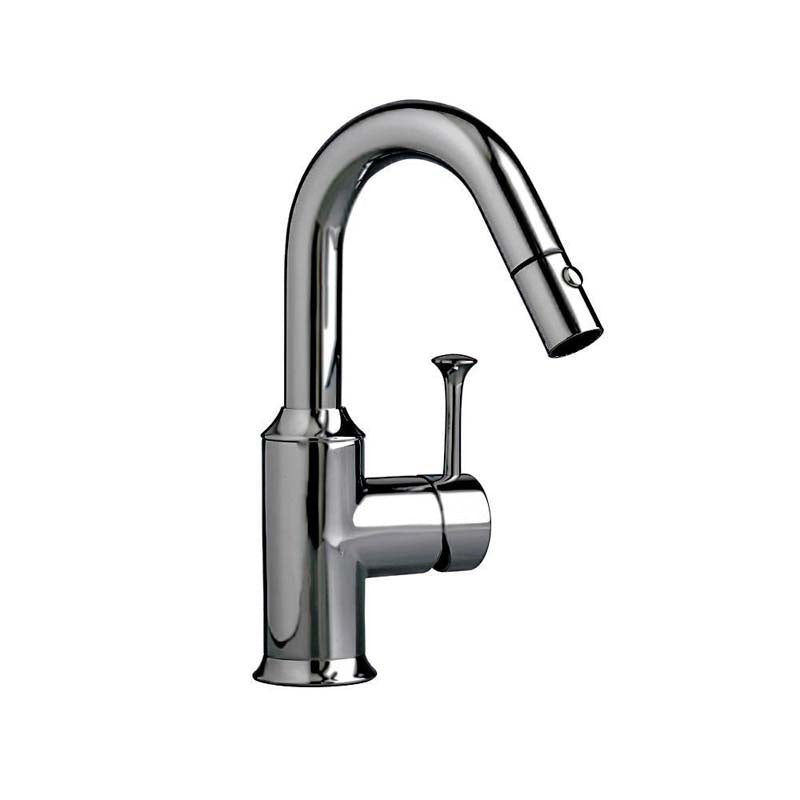 American Standard 4332.410.075 Pekoe Single-Handle Pull-Down Sprayer Kitchen Faucet in Stainless Steel