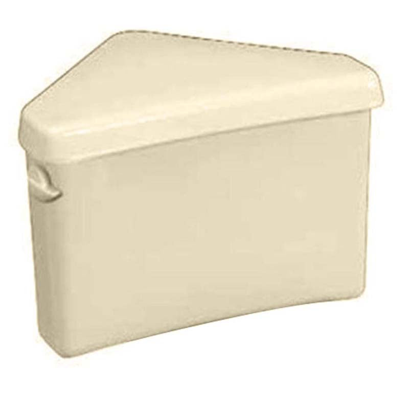American Standard 4338.001.021 Triangle Cadet 3 1.6 GPF Toilet Tank Only in Bone